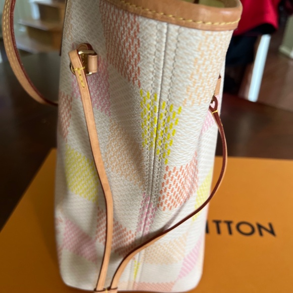 LOUIS VUITTON Tote Bag N40668 Damier Canvas Neverfull MM - Picture 7 of 11